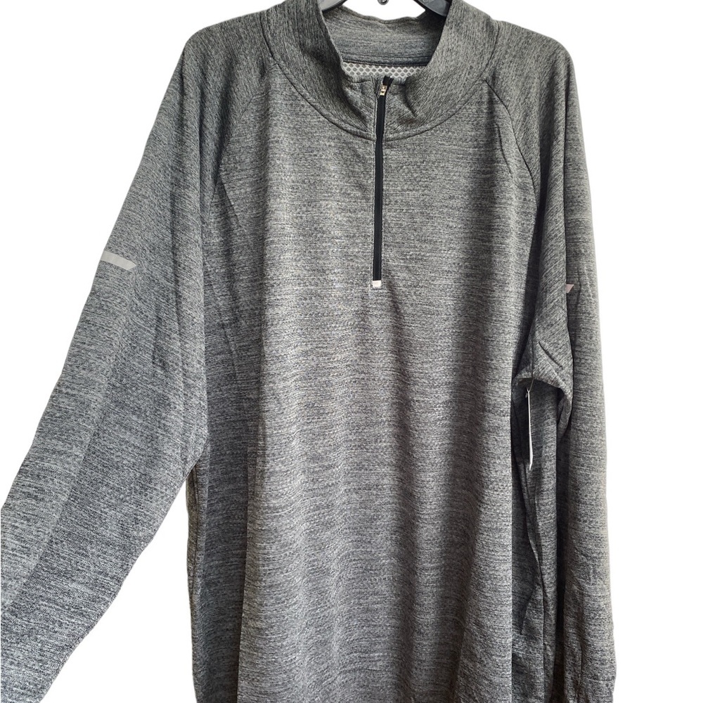 C9 by Champion Men’s big & tall Duo Dry Warm 1/4 zip shirt size 3XB Tall NEW - Picture 2 of 10